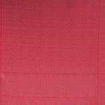 CrossKulture - IvorySunset Banarsee Poly Silk Scarf Coral fabric detailing view