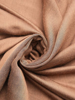 CrossKulture - RusticGlow Modal Reversible Stole Brown fabric detailing image