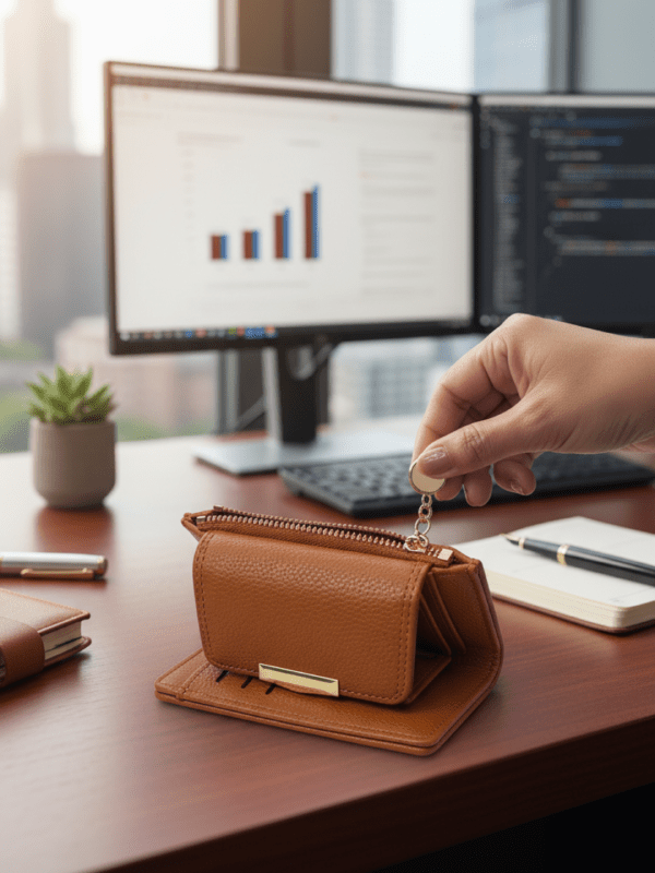 CrossKulture - StyleCrush lightweight small wallet lifestyle view