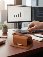 CrossKulture - StyleCrush lightweight small wallet lifestyle view