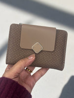 CrossKulture - PocketCrush lightweight small wallet front view in hand