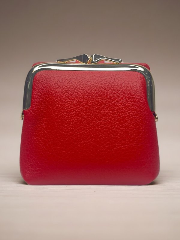 CrossKulture - PetiteCrush lightweight small wallet back view