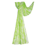 CrossKulture - EvergreenSplash TieDye Cotton Scarf Green