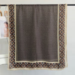 CrossKulture - DarkKnight Viscose Cotton Scarf Cocoa front open full view