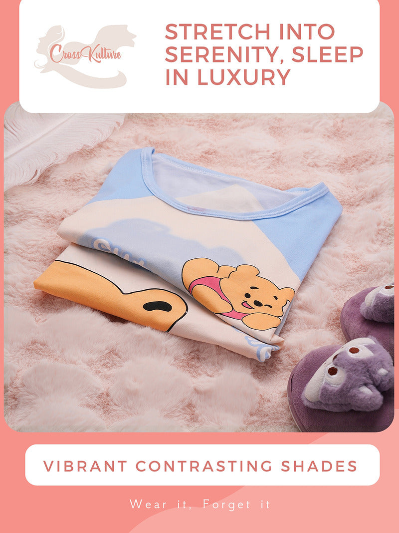 ComfyCuddle Printed Long Tees