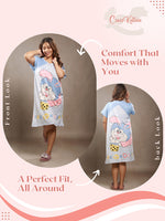 VividSnooze Printed Long Tees