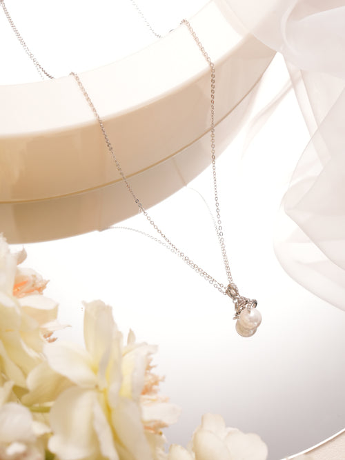 PrestigePearl Necklace Pendant Silver