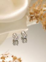 LunaLustre Ear Stud Single Silver