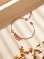 BlushBloom Chain Bracelet RoseGold