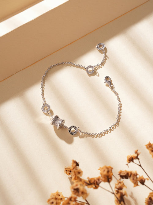 SleekShine Chain Bracelet Silver
