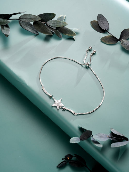 FloraSpark Chain Bracelet Silver