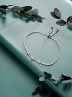 RosyRadiance Chain Bracelet Silver