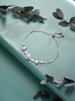 CharmCanvas Chain Bracelet Silver