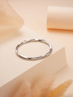 GoldenGrace Bangle Bracelet Silver