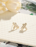 PearlPoise Ear Stud Single Gold