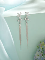 BloomHalo Ear Drop Silver