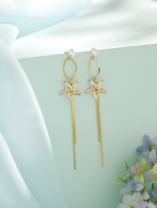 IvoryMuse Ear Drop Gold
