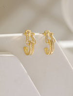 OpalBloom Ear Stud Single Gold