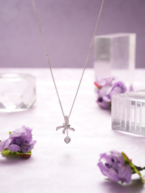StyleShimmer Necklace Pendant Silver