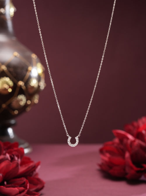 GlowGallery Necklace Pendant Silver