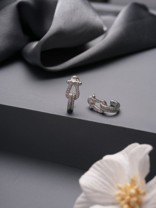 HaloHaven Ear Stud Single Silver