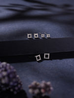 UrbanLustre Ear Stud Combo Silver