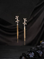 FloraLustre Ear Drop Gold