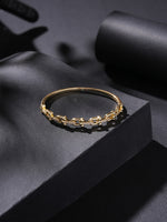 VelvetGlow Bangle Bracelet Gold