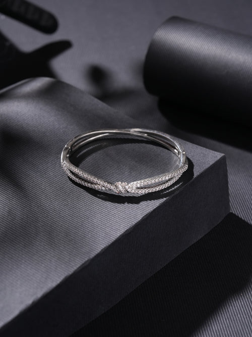 RadiantMuse Bangle Bracelet Silver