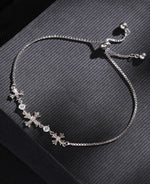 DaisyDazzle Chain Bracelet Silver