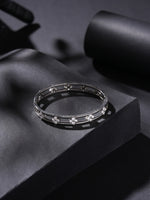 HaloCharm Bangle Bracelet Silver