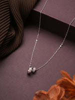 GlamFusion Necklace Pendant Silver
