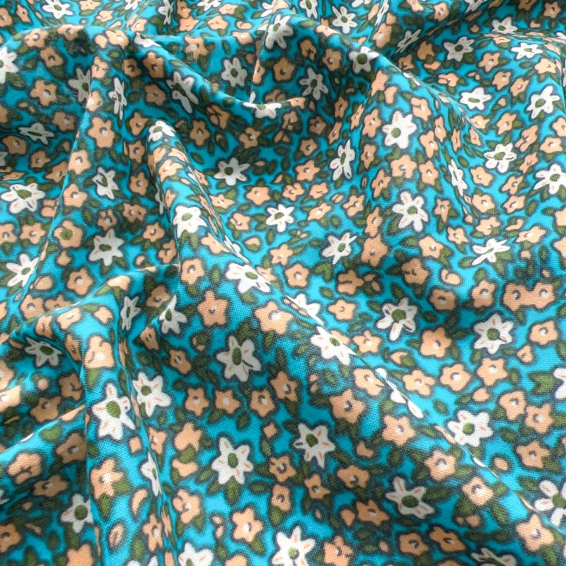 CottonMood Cotton Blue Square Scarf