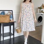 CrossKulture - BreezyComfort Sleeveless Lounge Dress front model view