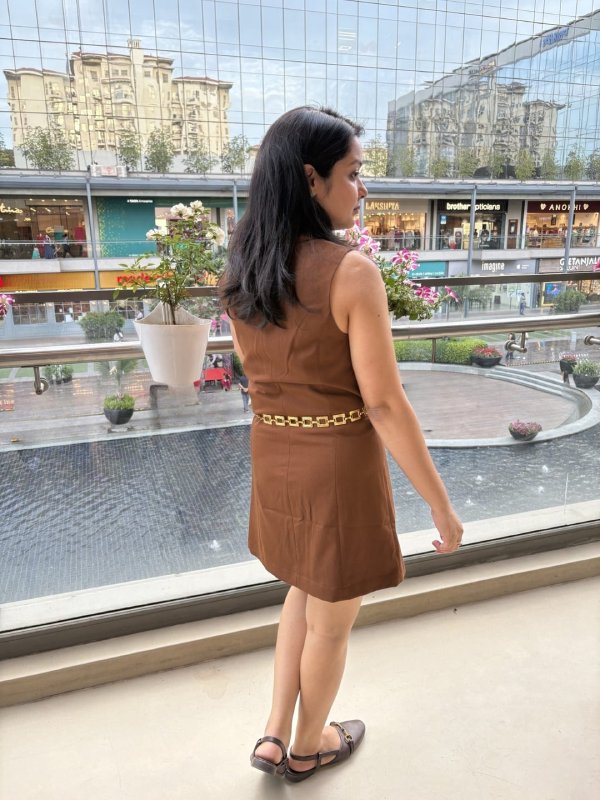 FlashBling Gold Women Metal Bling Belt