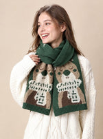 ChristmasJoy Xmas Theme Winter Scarf