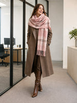 FrostTweed Cashmere Checkered Scarf