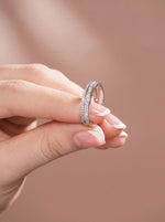 AuraGleam Ring Silver