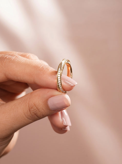 DazzleNest Ring Gold