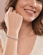 RadiantMuse Bangle Bracelet Silver