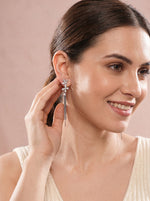 BloomHalo Ear Drop Silver