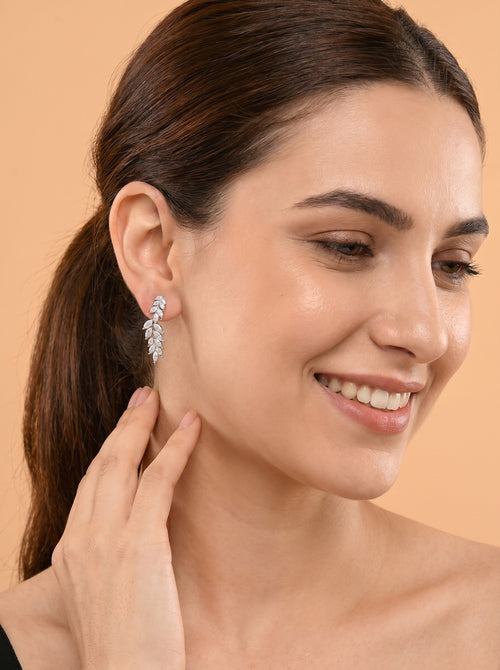 GildMuse Ear Stud Single Silver