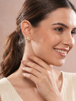 BloomShine Ear Stud Single Gold