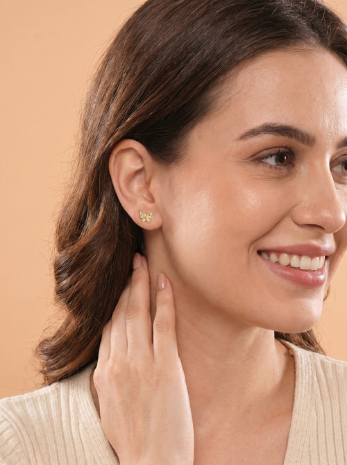DawnSpark Ear Stud Single Gold