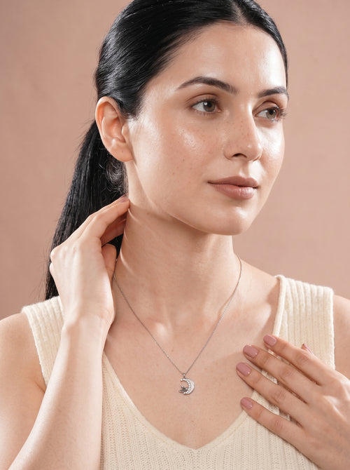RoyalRadiance Necklace Pendant Silver