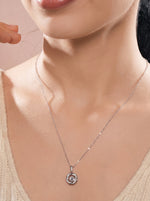 VogueGlow Necklace Pendant Silver