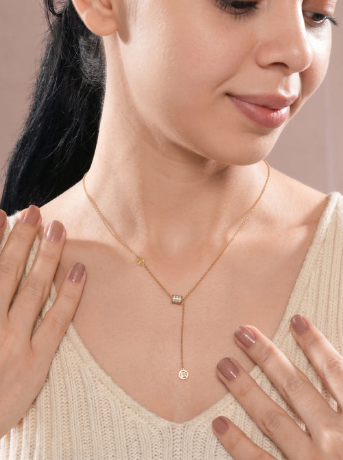 SparkStories Necklace Pendant Gold