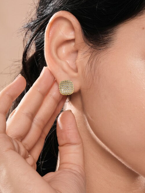 AuroraGold Ear Stud Single Gold