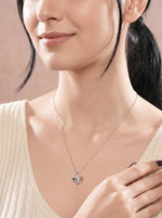 LuxeLustre Necklace Pendant Silver