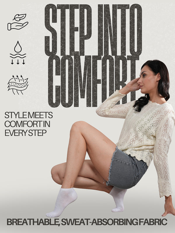 MismatchedMagic-White Multi Length Combo Pack of 4